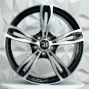 RIN 20X8.5 5-120 R1 SPORT YSM359 MACHINE BLACK ET35 CB72.6