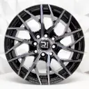 RIN 14X6 4-100/114.3 R1 SPORT 1049 MACHINE BLACK+BLACK COATING ET20 CB73.1 