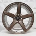 RIN 16X7 4-100 R1 SPORT RGW8808(65034G) MATTE BRONZE+UNDERCUT ET30 CB73.1 