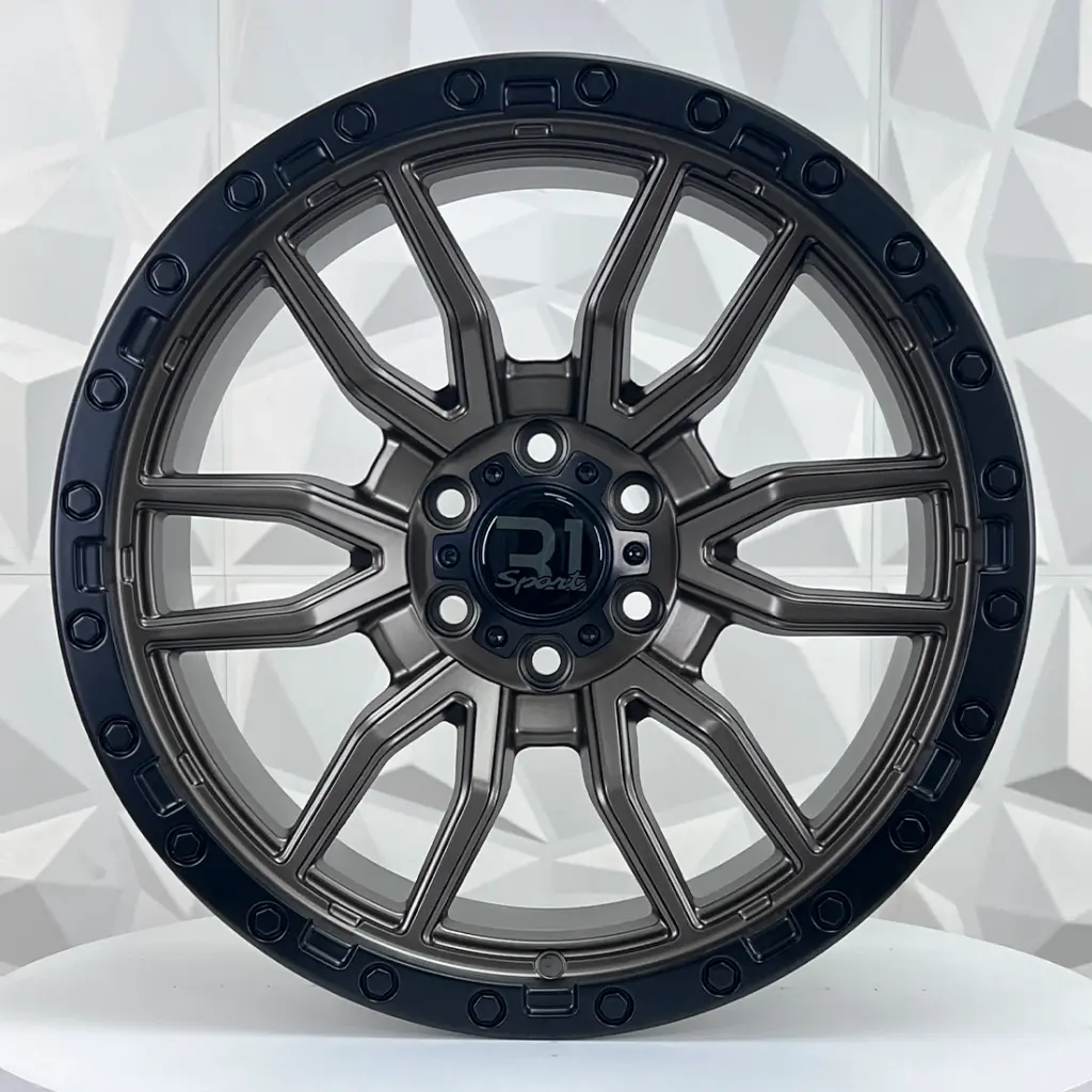 RIN 17X9 6-139.7 R1 SPORT A045 MATE BRONZE + BLACK LIP ET0 CB106.1 