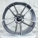 RIN 20X8.5 5-112 R1 SPORT A371F GUNMETAL MACHINED FACE ET45 CB66.6