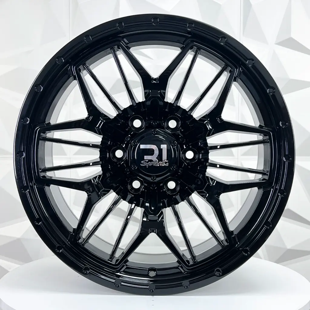 RIN 18X9 6-139.7 R1 SPORT F8749 BLACK ET12 CB106.1