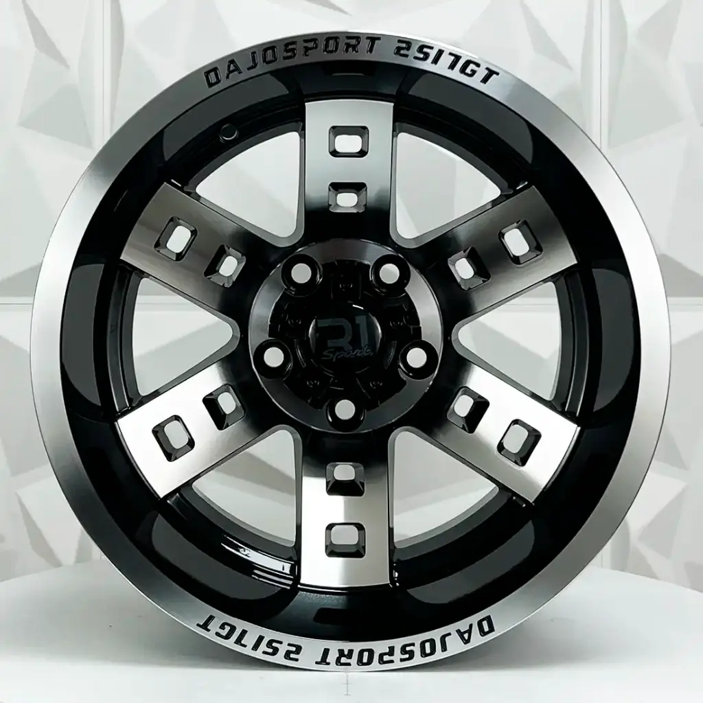 RIN 15X10 5-127 R1 SPORT D6251/6521 BLACK MACHINE FACE MI ET-44 CB83.1