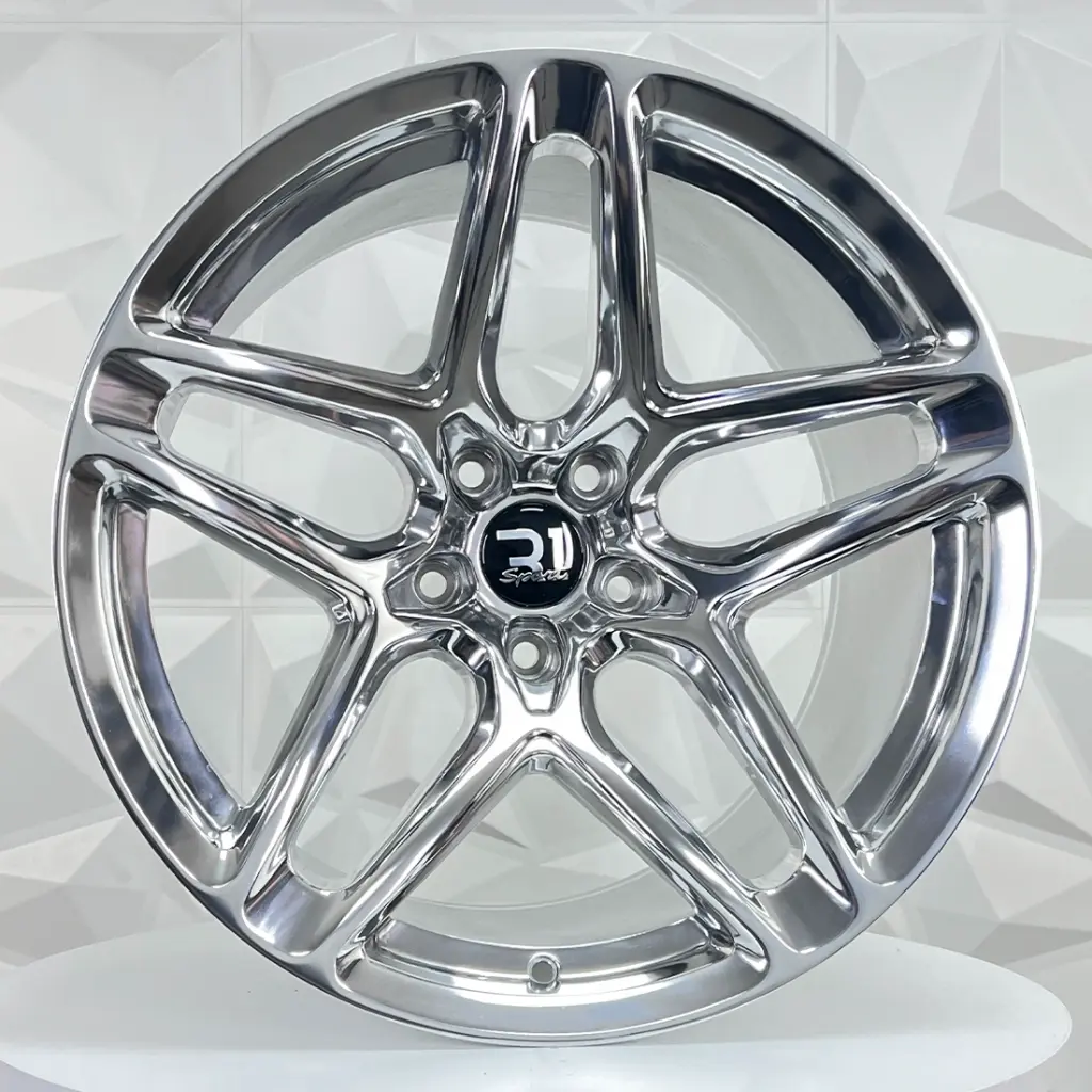 RIN 18X9.5 5-114.3 R1 SPORT QC1812 FULL POLISH ET22 CB73.1