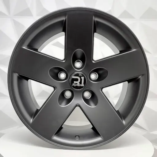 [172201] RIN 17X9 5-127 R1 SPORT L2260 MATTE BLACK ET-6 CB71.5