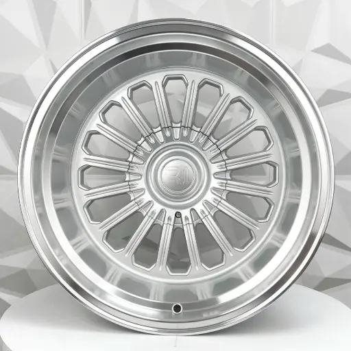 [176650] RIN 17X11 5-127/5-139.7 R1 SPORT X084 SILVER MACHINE LIP ET-44 CB87.1